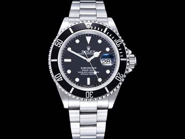 40mm Submariner Steel 16610LN 3135 Black Dial RL-20218