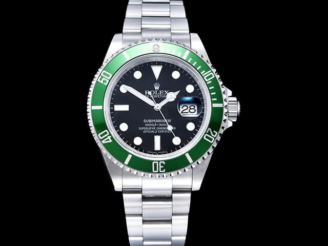 40mm Submariner Steel 16610LN 3135 Black Dial RL-20219