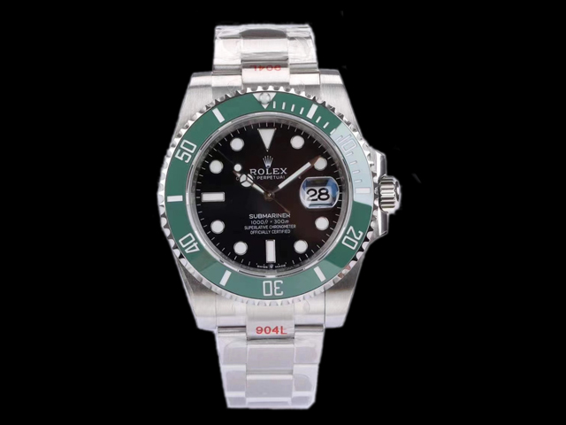 41mm Rolex Submariner 126610LV 3235 Black Dial RL-20501