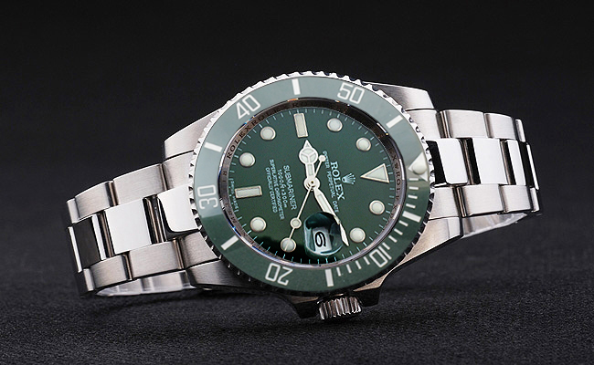 40mm Submariner 116610 Geen Dial Steel RL310