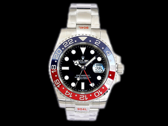 40mm GMT-Master II 126720 Pepsi 3186 Oyster RL-21571