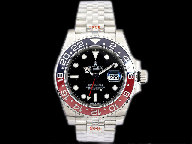 40mm GMT-Master II 126720 Pepsi 3186 Jubilee RL-21573