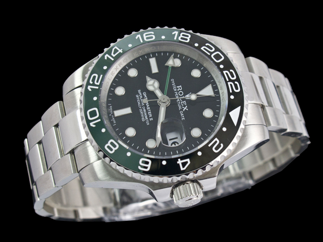 40mm GMT Master II 116710 Sprite Steel RL752