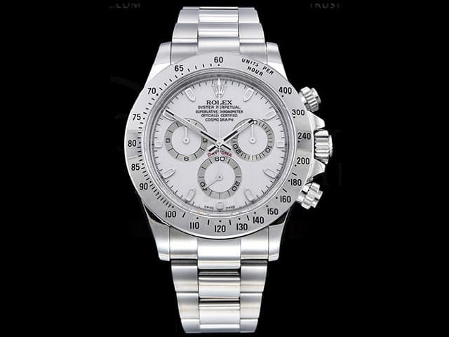 40mm Daytona 116520 4130 White Dial RL-22013