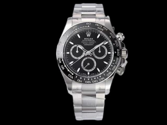 40mm Daytona 126500 4131 Black Dial Ceramic Bezel RL-24031