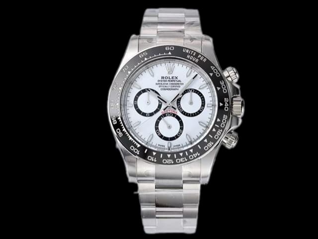 40mm Daytona 126500 4131 White Dial Ceramic Bezel RL-24032