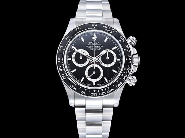 40mm Daytona 126500 4131 Black Dial Ceramic Bezel RL-24042