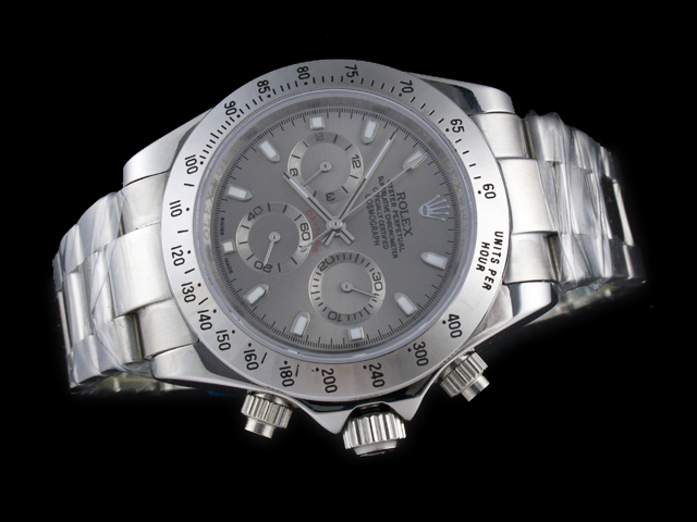 40mm Daytona 11650 Grey Dial Steel RL864