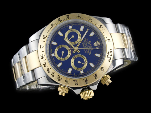 Two Tone 40mm Daytona 116503 Blue Dial RL874