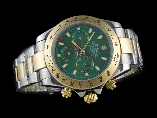 Two Tone 40mm Daytona 116503 Green Dial RL875