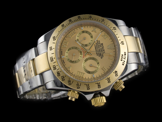 Two Tone 40mm Daytona 116503 Gold Dial RL878