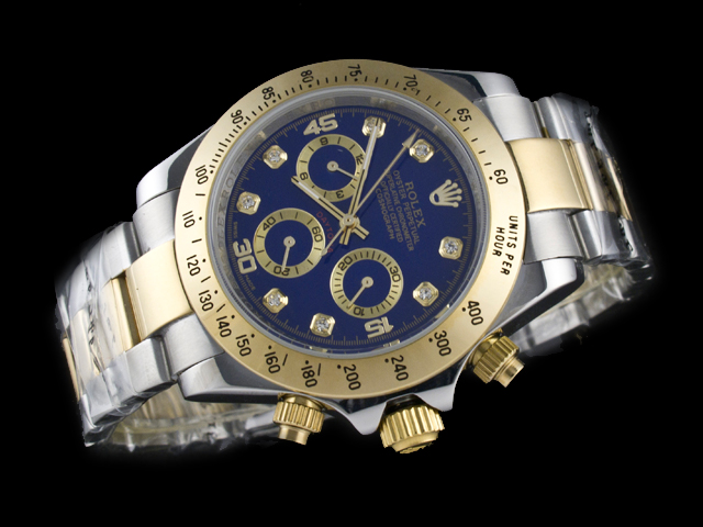 Two Tone 40mm Daytona 116503 Blue Dial RL882