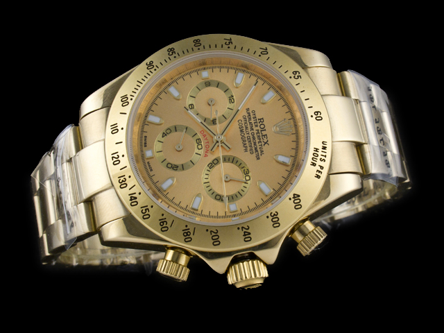 Yellow Gold 40mm Daytona 116508 Gold Dial RL884