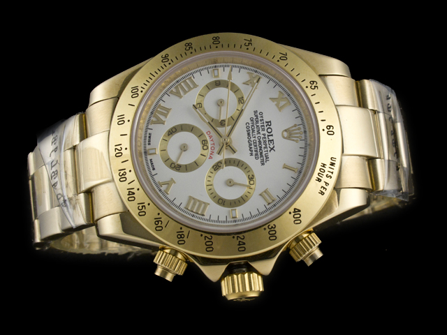 Yellow Gold 40mm Daytona 116508 White Dial RL886