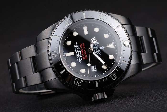 PVD 44mm Seadweller 116660 Black Dial RL278