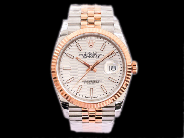 Two Tone 36mm Datejust 126233 3235 White Dial Jubilee RL-21563