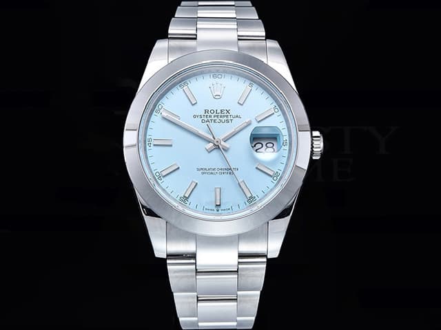 41mm Datejust 126300 3235 Light Blue Dial Oyster RL-24113