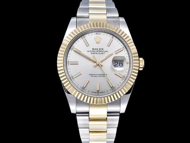 Two Tone 41mm Datejust 126333 3235 Silver Dial Oyster 904L Steel RL-24126