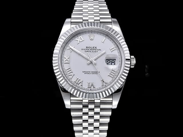 41mm Datejust 126300 3235 White Dial 904L Jubilee RL-24144