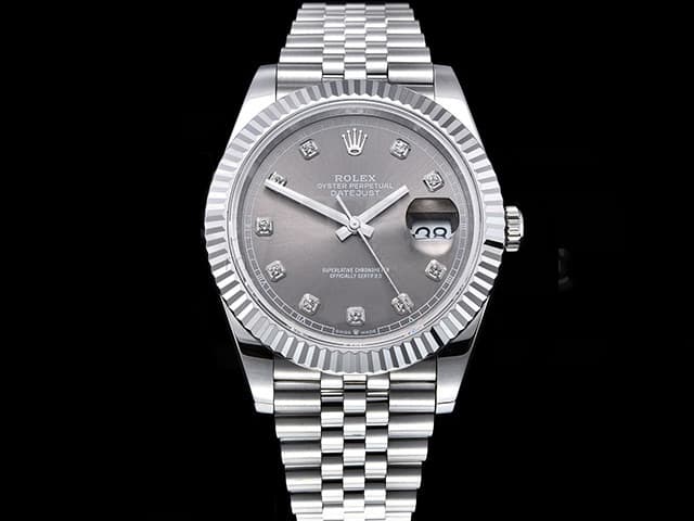 41mm Datejust 126300 3235 Grey Dial 904L Jubilee RL-24153