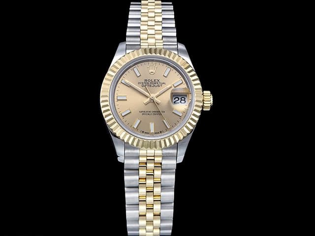 Two Tone 28mm Datejust 279173 2671 Gold Dial 904L Jubilee RL-24183