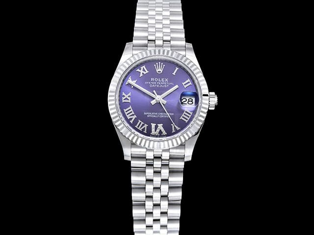 31mm Datejust 278274 2671 Purple Dial 904L Jubilee RL-25126