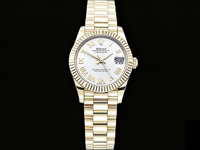 Yellow Gold 31mm Datejust 278278 2824 White Dial 904L President RL-26025