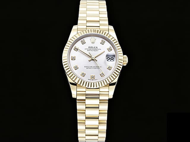 Yellow Gold 31mm Datejust 278278 2824 Silver Dial 904L President RL-26033