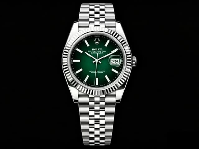 41mm Datejust 126334 3235 Ombre Green Dial 904L Jubilee RL-26051