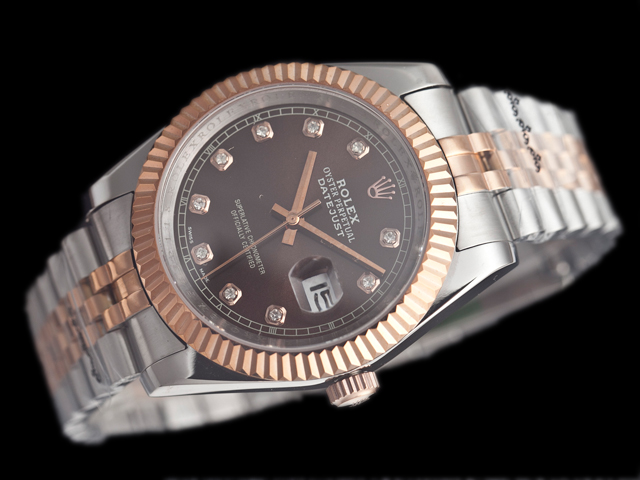 Two Tone 41mm Datejust II 126331 Brown Dial Steel RL1077