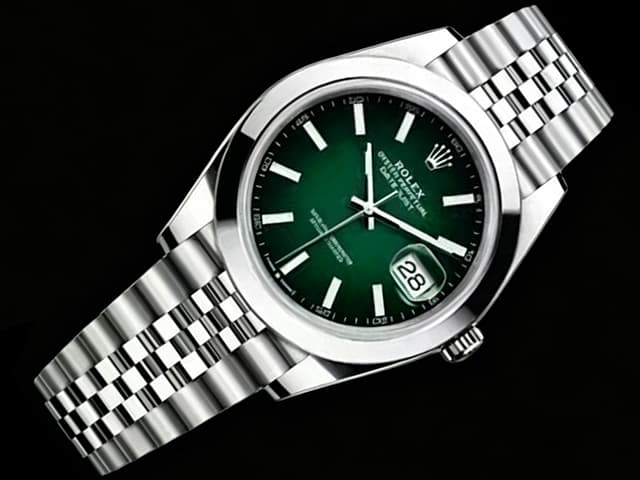 41mm Datejust II 126300 Smoked Green Dial Jubilee RL1204