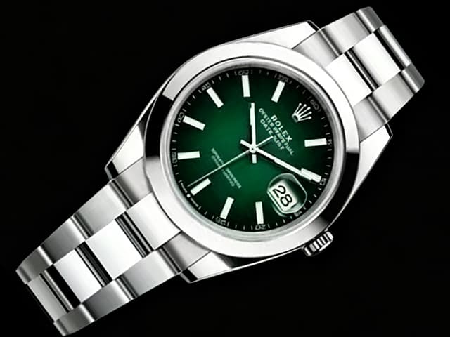 41mm Datejust II 126300 Smoked Green Dial Oyster RL1205