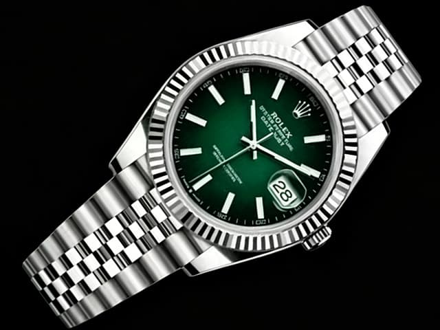 41mm Datejust II 126300 Smoked Green Dial Jubilee RL1206
