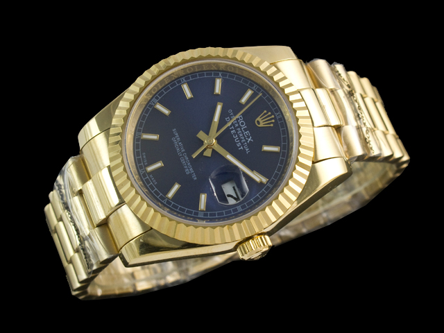 Yellow Gold 36mm Datejust 126238 Blue Dial Steel RL674