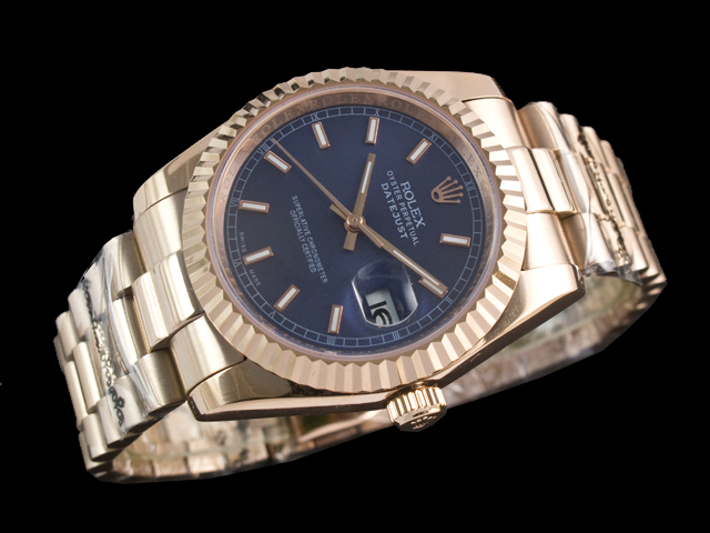 Rose Gold 36mm Datejust 126238 Blue Dial Steel RL676