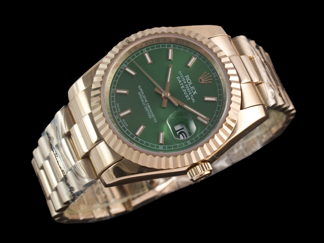 Rose Gold 36mm Datejust 126238 Green Dial Steel RL677