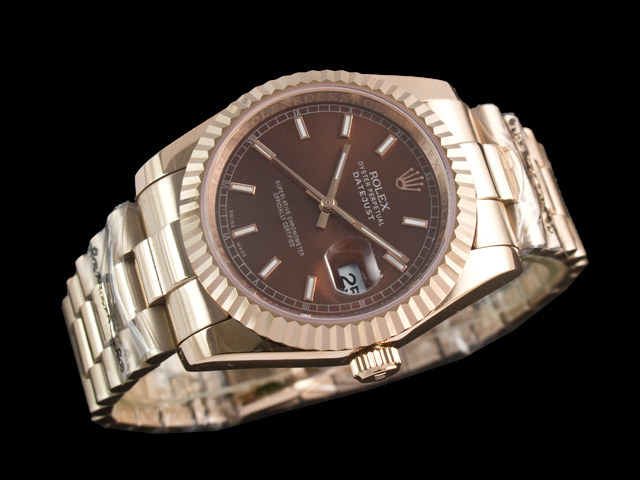 Rose Gold 36mm Datejust 126238 Brown Dial Steel RL678