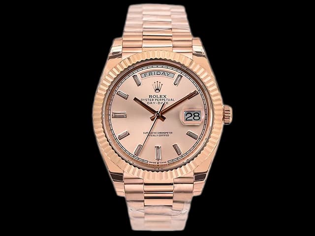 Rose Gold 40mm Daydate President 228238 3235 Rose Gold Dial RL-24011