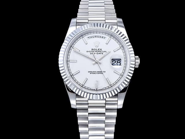 40mm Daydate President 228236 3235 White Dial RL-24071