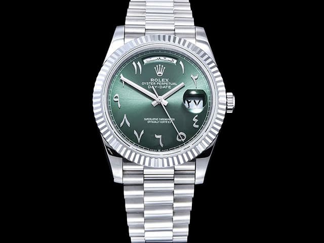 40mm Daydate President 228236 3235 Green Dial RL-24094