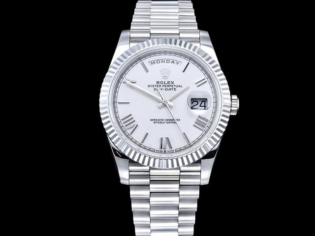 40mm Daydate President 228236 3235 White Dial RL-24097