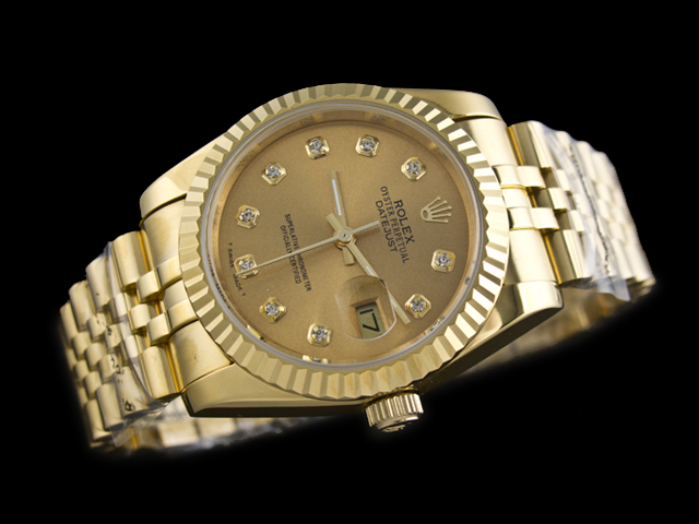 Yellow Gold 36mm Day date 118238 Gold Dial Steel RL916