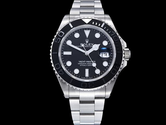 42mm YachtMaster 3235 Titanium 226627 Black Dial RL-23011