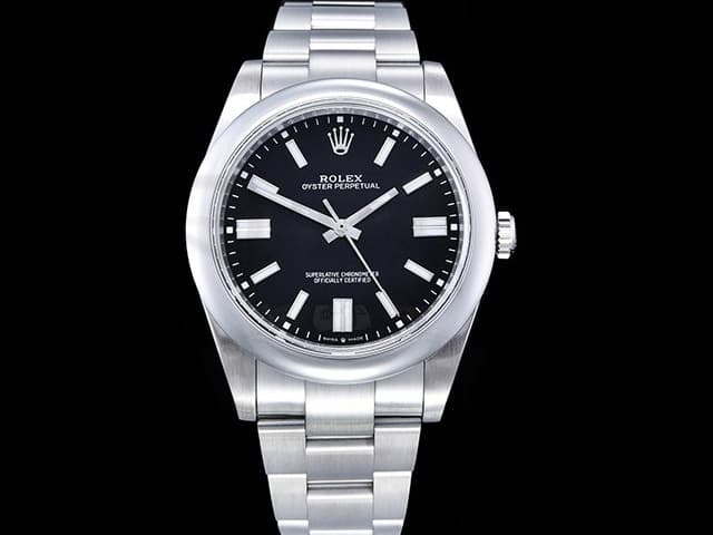 41mm Oyster Perpetual 3230 Steel 124300 904L Black Dial RL-24212