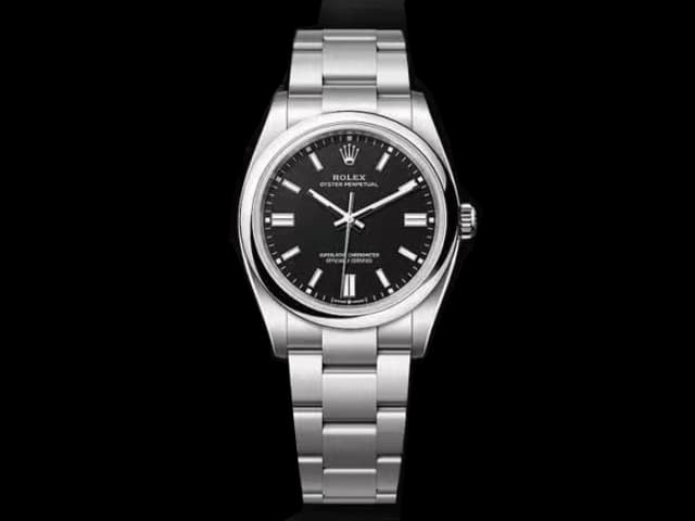 36mm Oyster Perpetual 126000 Steel 3230 Black Dial RL-25081
