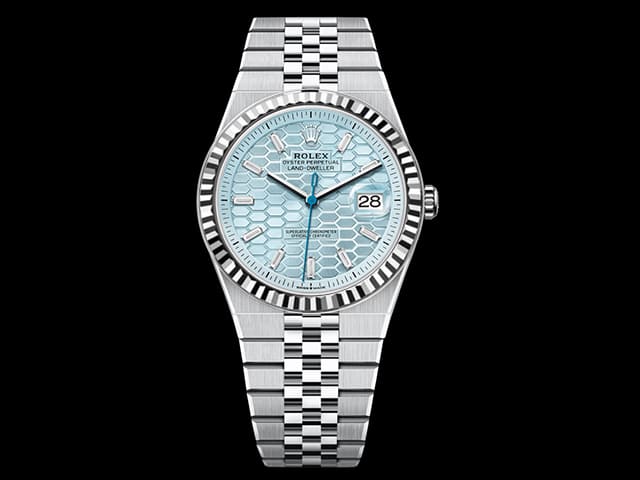 40mm Land Dweller 127336 Steel 7135 Blue Dial RL-25092