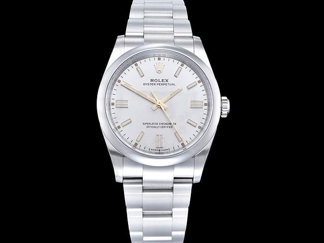 36mm Oyster Perpetual 3230 Steel 126000 Silver Dial RL-25161