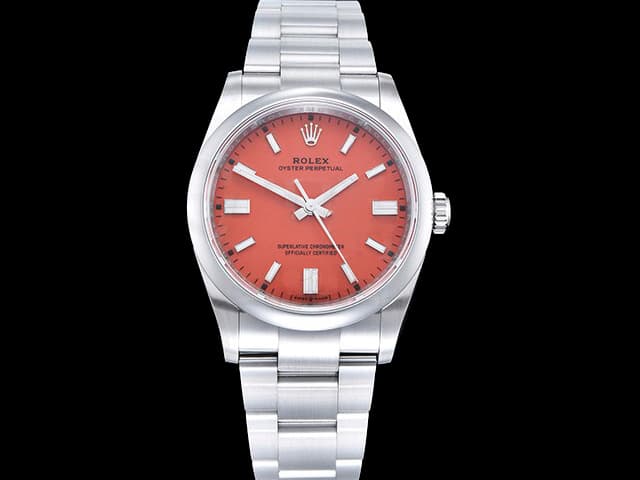 36mm Oyster Perpetual 3230 Steel 126000 Red Dial RL-25164
