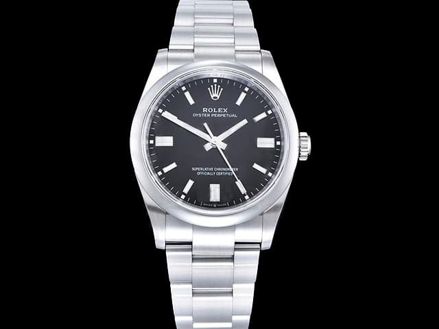 36mm Oyster Perpetual 3230 Steel 126000 Black Dial RL-25165