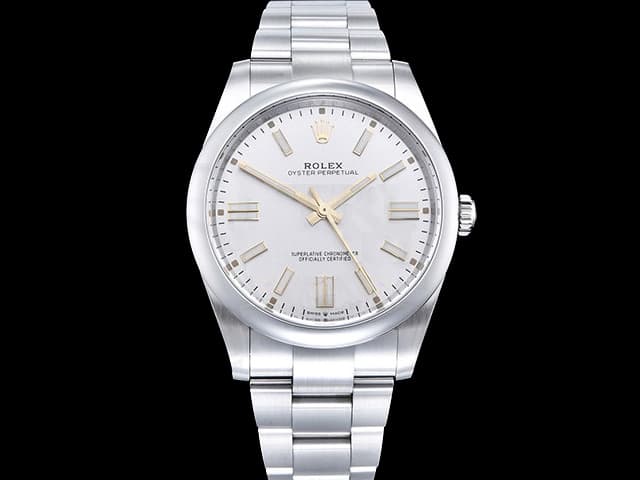 41mm Oyster Perpetual 3230 Steel 124300 Silver Dial RL-25171